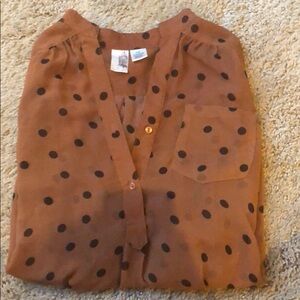 Polka Dot Blouse